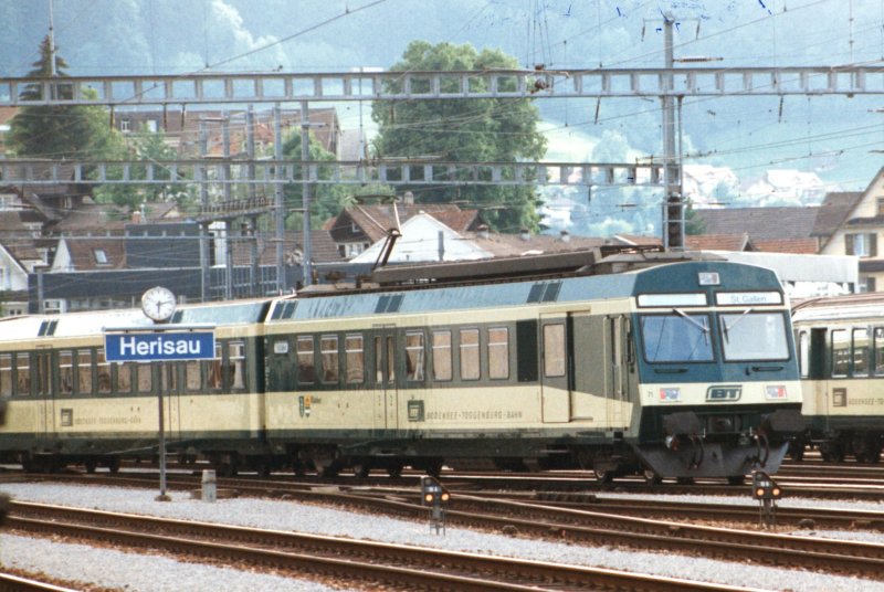 BT BDe 71 on 31.05.1993 at Herisau. 
