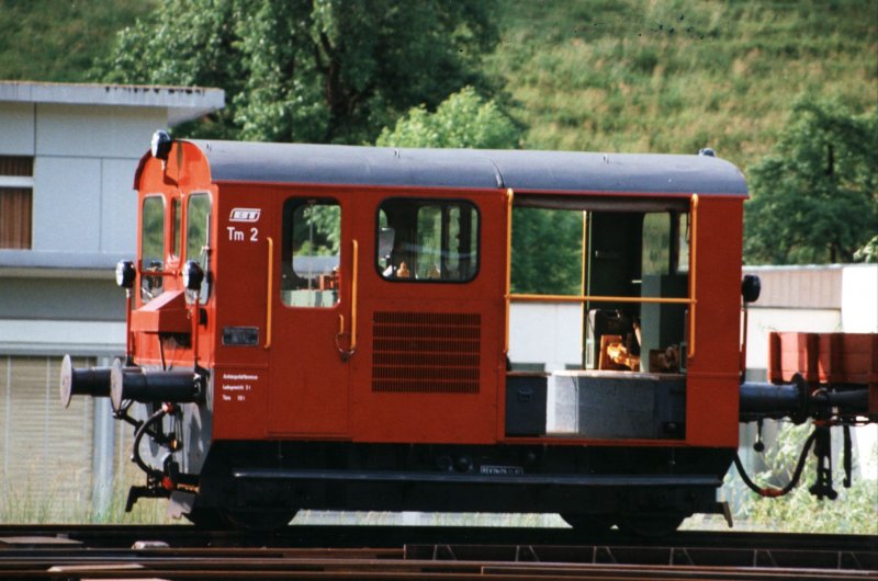 BT tractor Tm 2/2 2 on 31.05.1993 at Herisau. 
