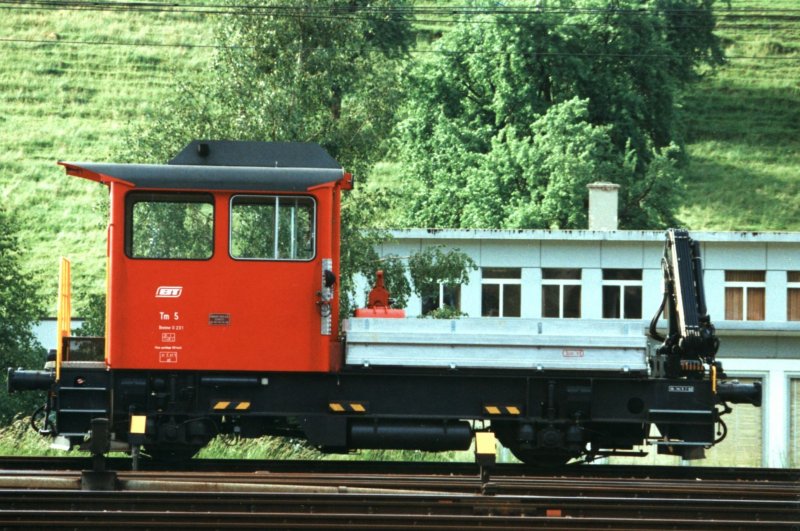 BT tractor Tm 2/2 5 on 31.05.1993 at Herisau. 
