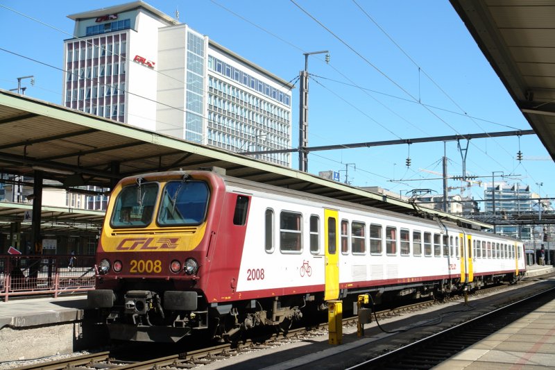 CFL 2008 in Luxembourg Central Station.