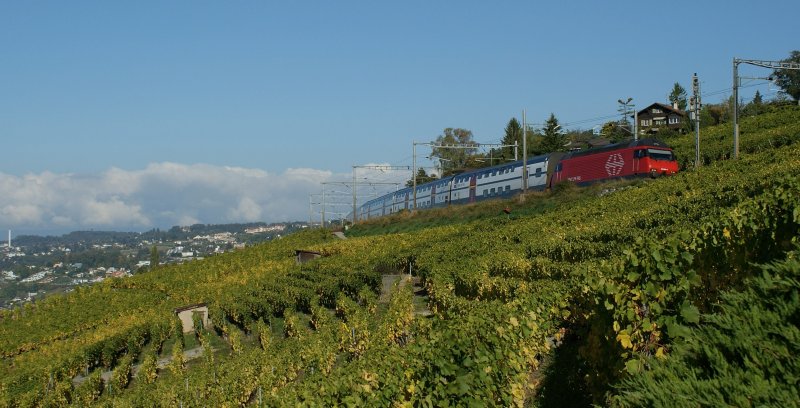 IC 2000 in the Lavaux- vineyards.
14.10.2009
