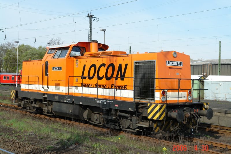 Locon 211 in Wanne Eickel station.