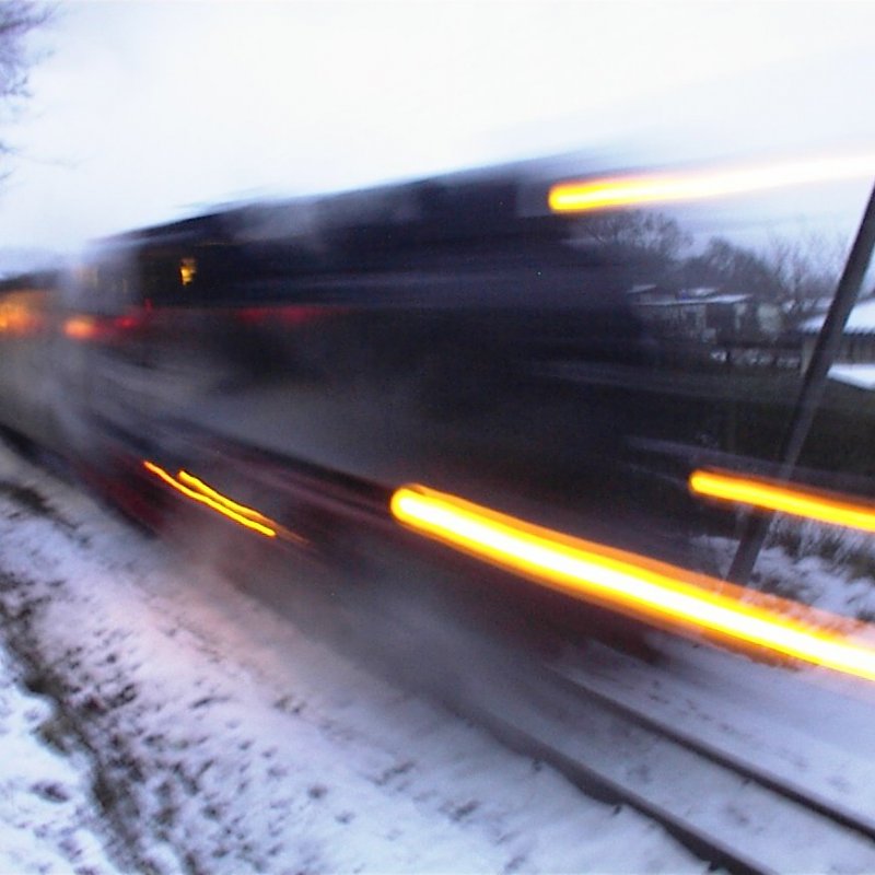  Rasender Roland  -  fast driving Roland  is the nickname of this narrow-gauge railway in Rgen. 2000