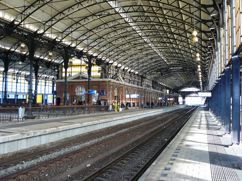 Renovated after a fire in the late 1980's Den Haag Hollands Spoor 29-11-2008.