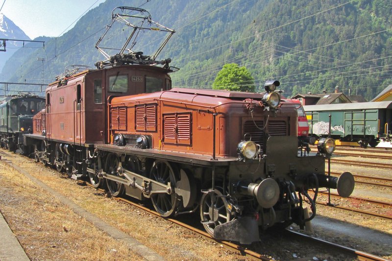 SBB 14253 makess a few condition rides at Ersteld on 6 June 2015