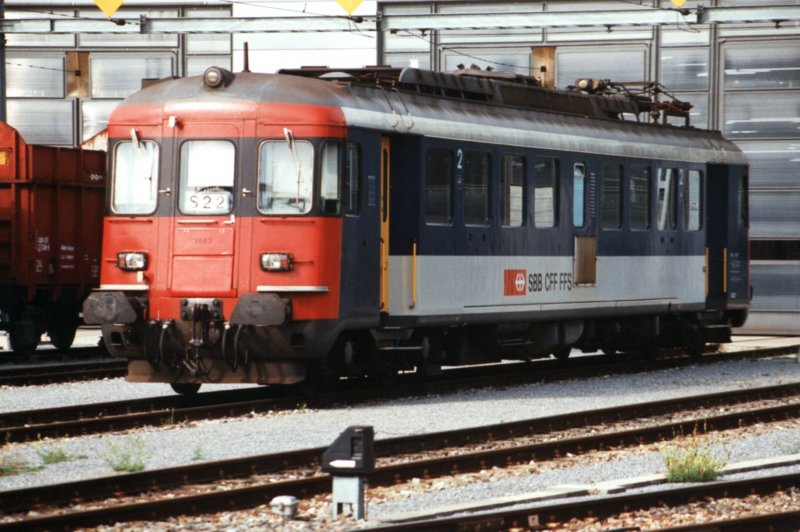 SBB RBe 4/4 1462 on 21.08.1994 at Winterthur. 
