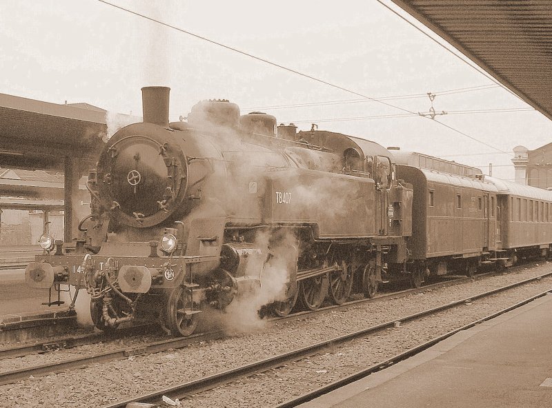 TB 407 in Paris Austerlitz Station.
23.03.2007