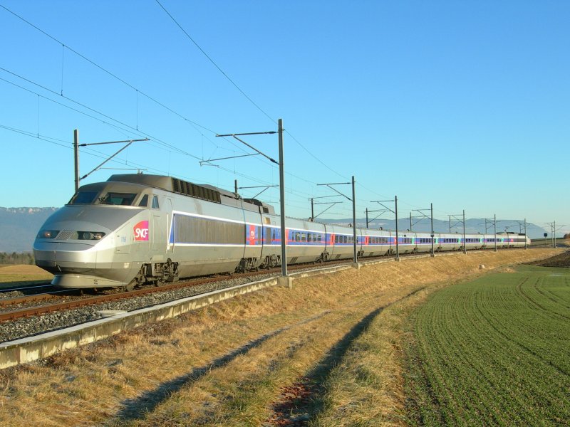 TGV Lyria to Paris by Arnex. 
23.01.2008