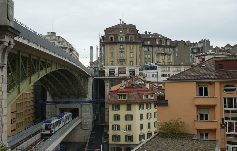 The new Metro in Lausanne - the M2.
09.11.2008