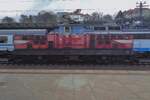 CD electric shunter 111 006 stands at Praha hl.n. on 2 January 2017.