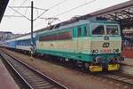 A year after UEFA-2012, CD 163 043 still advertises that soccer tournament at Pardubice on 5 June 2013. NOwadays, she carries another retro (or quasi retro) colour scheme.