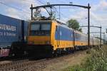 After four decades, the era of ICR hauled stock is drawing to a close and that also spels the end for NS TRAXX locos Class 186.0 -both are scheduled to be withdrawn at the end of 2025. On 21 August 20254 NS 186 007 banks an IC service through Hulten. 
