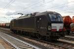 Locomotive 191 030 enters the stabling yard of Ferrara station. May 8th, 2025
