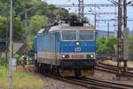 CD 362 082 enters Usti nad Labem with a regioinal train from Kadan on 27 May 2025.