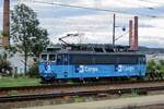 On 16 September 2017 CD Cargo 363 516 stands parked at Praha-Liben, but might come into action any time to the adjacent shunting yard.