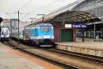 On 17 September 2016 CD 380 013 awaits departure at Praha hl.n.