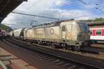 Budamars 383 213 hauls a cereals train through Bratislava hl.st. on 27 August 2021.