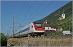 A SBB RABDe 500 is by Ligerz on the Way to Lausanne.-

11.07.2025