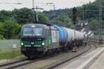 LTE 193 262 hauls a tank train through Treuchtlingen on 25 May 2022.