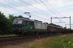 ELL/LTE 193 944 hauls a block train through Wijchen on 8 June 2023.