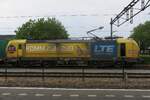  Kommt zu Zug -come by train, and that is exactly what your photograpg did on 22 June 2023 to catch this advertising loco LTE 193 740 here, at Oss.