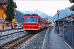 Zillertal Railway VT5 on Station Zell am Ziller at 2.4 2016th