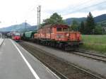 OBB 1020 001 at Kirchberg in Tirol, August 2012.