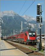 BB 1116 226 wiht a RJ in Innsbruck.