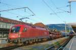 BB 1116 167 enters Villach Hbf on 20 May 2009 at 05;13 A.M. 