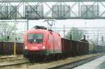 BB 1116 173 with cargo in Breclav on 28 May 2008.