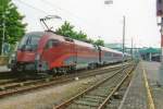 BB RailJet 1116 205 at Bregenz on 18 May 2010.