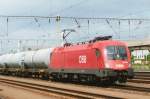 On 27 May 2008 1116 047 waits for departure in Bratislava-Petrzalka.