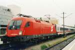 BB 1116 072 was guest at Hamburg-Altona with an IC to Berchtesgaden on 21 May 2004.