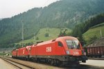 ÖBB 1116 097 stands in Brennero on 4 JUne 2003.