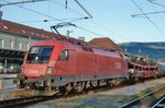 On 19 May 2010 ÖBB 1116 167 calls at Villach Hbf.