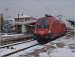 The ÖBB 1116 087 in Singen.
09.12.2017