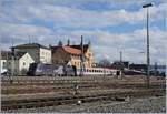 The ÖBB 1116 158  Litgh on the Darkness  wiht the IC  Bodensee  in Lindau Main Station.