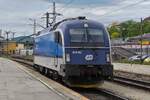 Electric locomotive 1216 952 enters Vienna West Station. 07.05.2026