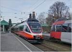 The ÖBB ET 4024 135-7 to Bregenz Hafen in Bregenz. 

17.03.2019