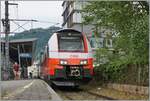 In Bregenz Hafen is waiting the ÖBB 4748 511-4 to Bludenz his depatrue.