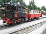 Achenseebahn No 4  Hannah  at Jernbach, August 2012.