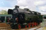 78.618 comes off the turntable in the Eisenbahnmuseum Ampflwang, 31 May 2009.