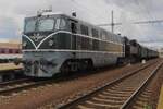 Back home! ÖGEG's 2050.05 stands with kettel 77.28 and the special train from Linz and Ampflwang ready for the return at Benesov u Prahy on 11 September 2022.