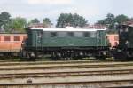 BB 1245.04 stands at the Heizhaus Strasshof on 28 May 2012.