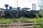 On 28 May 2012 in the Heizhaus Strasshof BBÖ 54-14 was sadly in mere derelict state.