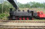 Sideview of 93.1403 at the Heizhaus Strasshof on 28 May 2012.