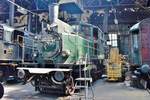 DT-107 stands in the loco shed of the Heizhaus Strasshof on 28 May 2012.