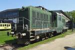 On 21 May 2023 not so well coloured 2045.20 stands in the Heizhaus Strasshof. Class 2045 were the first ÖBB Diesel locomotives for main line duties and used license build GM motors for traction. 