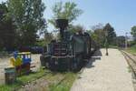 Becoming sadly a bit derelict at the Heizhaus Strasshof is Lok-97, seen on 21 May 2023.