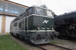 During the Diesel Days at the Heizhaus Strasshof, 2143.066 enjoys the Sun and the visitors on 21 May 2023.